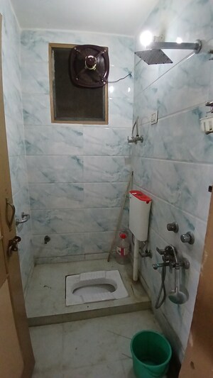 Bathroom in 3 BHK Apartment at Zakir Nagar – for Sale