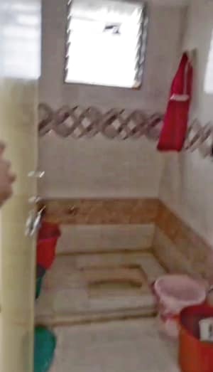 Bathroom in 2 BHK Apartment at Chandkheda – for Sale