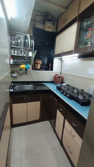 Kitchen in 1 RK Apartment at Prashant Sagar Apartment, Bhandup East – for Sale