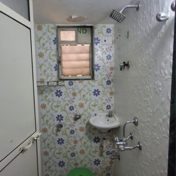 Bathroom in 1 BHK Apartment at Sankalp Beauty Height, Bhatti Pada – for Rent