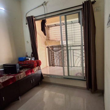 Bedroom in 1 BHK Apartment at Sankalp Beauty Height, Bhatti Pada – for Rent