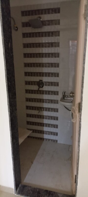 Bathroom in 1 BHK Apartment at Adhikari Maharashtra Mandir, Bhandup West – for Rent