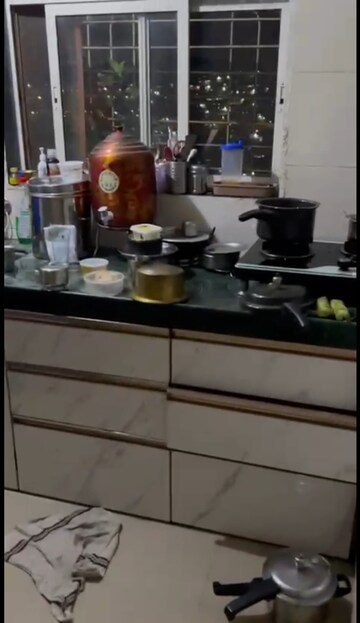 Kitchen in 1 BHK Apartment at Bhandup West – for Rent