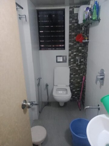 Bathroom in 3 BHK Apartment at Juhu Abhishek Chs Ltd, Andheri West – for Rent