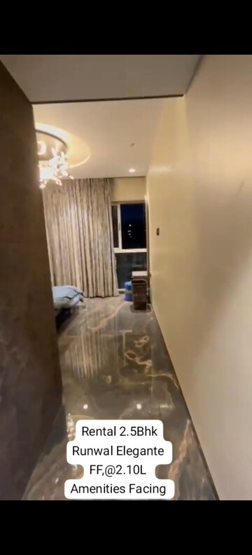 Staircase in 3 BHK Apartment at Runwal Elegante, Andheri West – for Rent