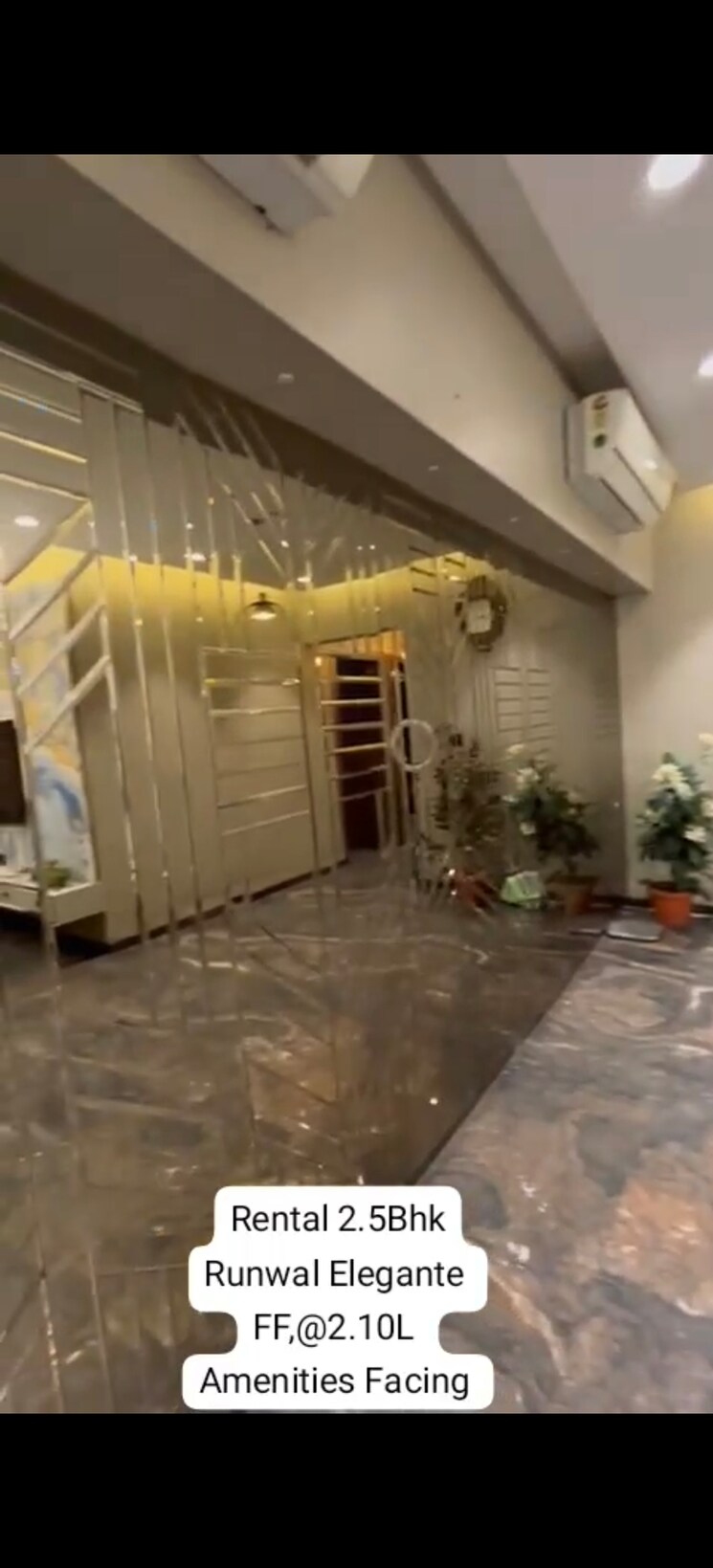  Parking, runwal-elegante 3 Bedroom 1065 Sq.Ft. Apartment In Andheri West Mumbai 9473376