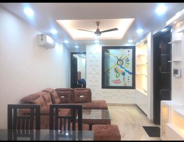 Living Room in 2.5 BHK Builder Floor at East Of Kailash – for Rent
