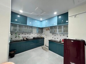 Kitchen in 2 BHK Builder Floor at Kondapur – for Rent