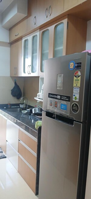 Kitchen in 2 BHK Builder Floor at Lodha Lakeshore Greens, Dombivli East – for Rent