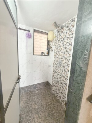 Bathroom in 1 BHK Apartment at Aashirwad CHS Kandivali East, Kandivali East – for Rent