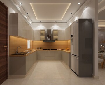 Kitchen in 5 BHK Apartment at Niti Khand – for Sale