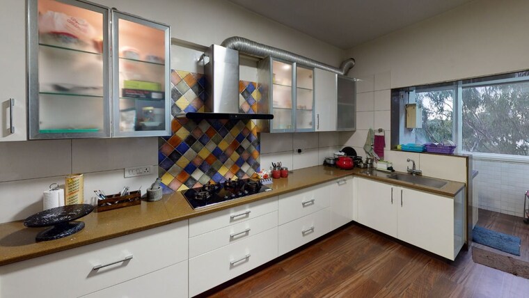 Kitchen, richmond town 3 Bedroom 2500 Sq.Ft. Apartment In Richmond Town Bangalore 9473561