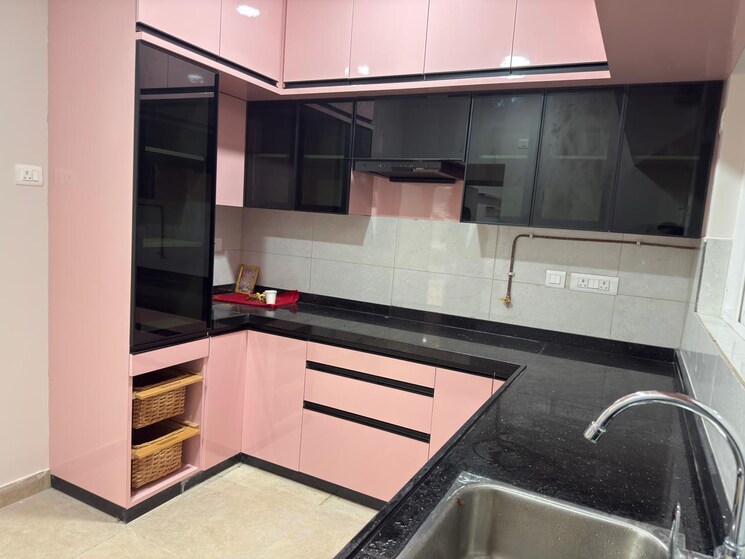 Kitchen, prestige-beverly-hills 3 Bedroom 1800 Sq.Ft. Apartment In Kokapet Hyderabad 9473580