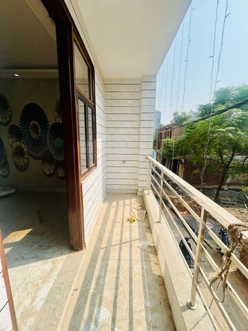 Balcony in 2 BHK Builder Floor at Dwarka Mor – for Rent