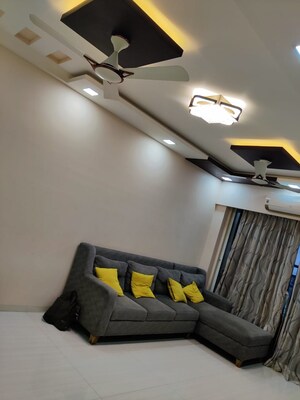 Living Room in 2 BHK Apartment at Akshar Green World, Dighe – for Sale