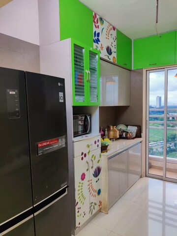 Kitchen in 2 BHK Apartment at Akshar Green World, Dighe – for Sale