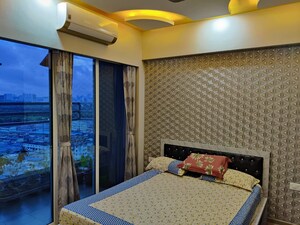 Bedroom in 2 BHK Apartment at Akshar Green World, Dighe – for Sale