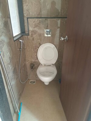 Bathroom in 1 BHK Apartment at VTP Cygnus, Kharadi – for Rent