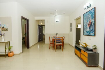 Living Room in 3 BHK Apartment at Mapsko Royale Ville, Sector 82 – for Rent