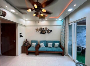 Living Room in 2 BHK Apartment at Majestique Towers, Kharadi – for Rent