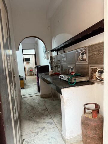 Kitchen in 1 BHK Builder Floor at Uttam Nagar – for Rent