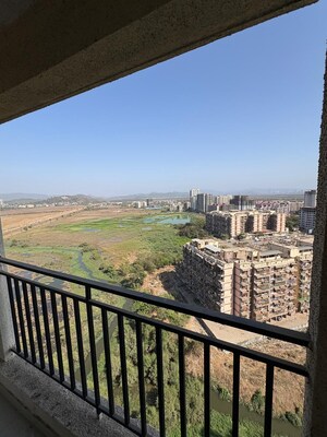 Balcony in 2 BHK Apartment at JSB Nakshatra Aarambh, Naigaon East – for Sale