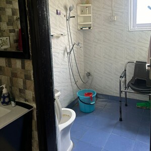 Bathroom in 2 BHK Builder Floor at Sector 21a – for Rent