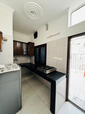 Kitchen in Studio Builder Floor at Sector 16 – for Rent