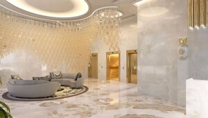 Living Room in 5 BHK Apartment at Lower Parel – for Sale