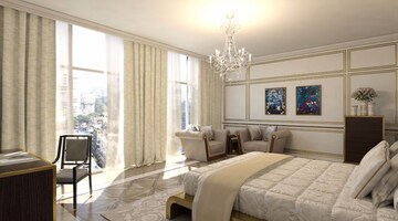 Bedroom in 5 BHK Apartment at Lower Parel – for Sale