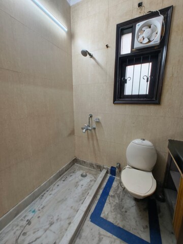 Bathroom in 3 BHK Apartment at Fort View Apartments, Kalkaji – for Rent