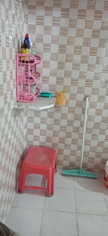 Bathroom in 1 BHK Builder Floor at Saket – for Rent