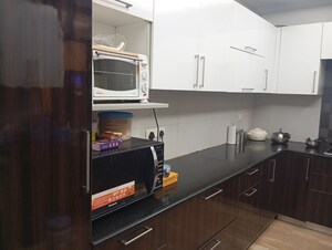 Kitchen in 3 BHK Builder Floor at Sukhdev Vihar – for Rent