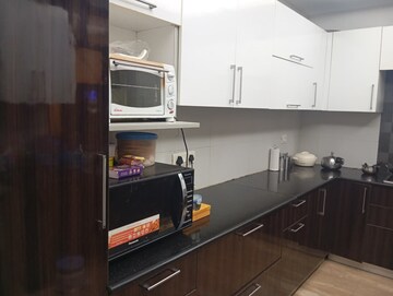Kitchen in 3 BHK Builder Floor at Sukhdev Vihar – for Rent
