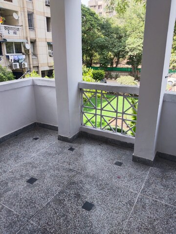 Balcony in 3 BHK Apartment at Sector 6 Dwarka – for Rent
