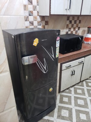 Kitchen in 3 BHK Builder Floor at East Of Kailash – for Sale