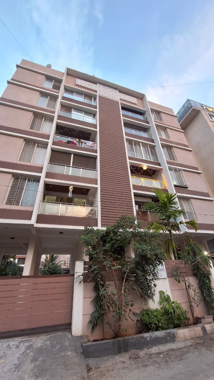 2 BHK + Pooja Room Apartment For Sale in Green Basil Baner Pune.
