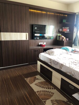 Bedroom in 3 BHK Apartment at DSR White Waters, Gunjur – for Rent