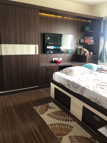 Bedroom in 3 BHK Apartment at DSR White Waters, Gunjur – for Rent