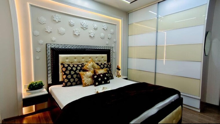 Bedroom, aba-ivy-county 4 Bedroom 2511 Sq.Ft. Apartment In Sector 75 Noida 9474005