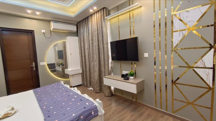 Kitchen, aba-ivy-county 4 Bedroom 2511 Sq.Ft. Apartment In Sector 75 Noida 9474005