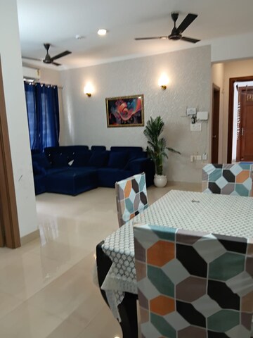 Living Room in 2 BHK Apartment at Fusion Homes, Tech Zone 4 Greater Noida – for Rent