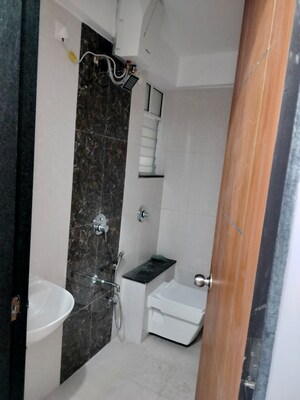 Bathroom in 2 BHK Apartment at NG Vrundavan, Vishrantwadi – for Rent