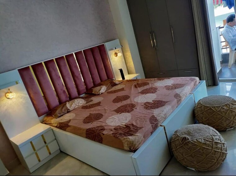 Bedroom, sector 57 1 Bedroom 594 Sq.Ft. Builder Floor In Sector 57 Gurgaon 9474029