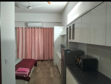 Kitchen in 1 BHK Apartment at Paramount Golfforeste, Zeta I Greater Noida – for Rent