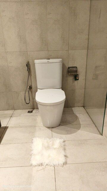 Bathroom in 3 BHK Apartment at Kohinoor Zen Estate, Kharadi – for Rent