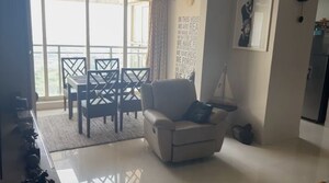Living Room in 2 BHK Apartment at Omkar Veda Exclusive, Parel – for Sale