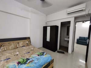 Master Bedroom in 1 BHK Apartment at Kanakia Rainforest, Andheri East – for Rent