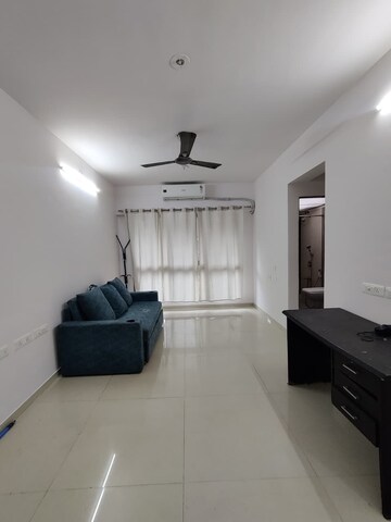 Living Room in 1 BHK Apartment at Kanakia Rainforest, Andheri East – for Rent