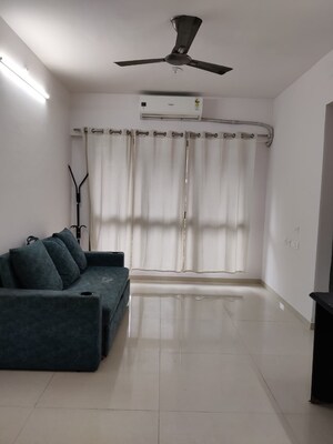 Living Room in 1 BHK Apartment at Kanakia Rainforest, Andheri East – for Rent